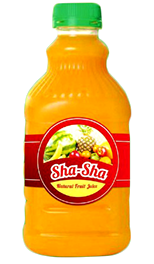 processing and bottling of sha-sha fruit juice